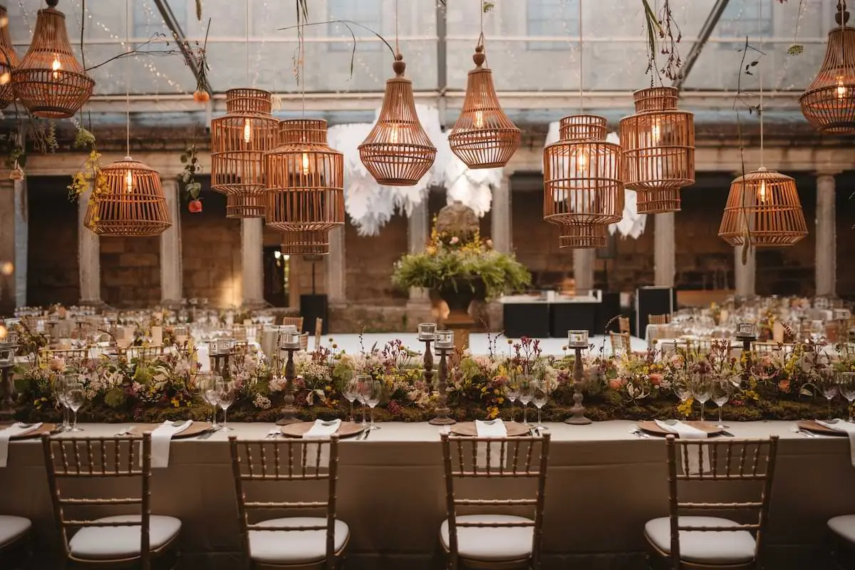 A canopy that can be used to decorate your event.